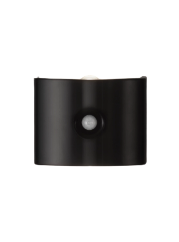 Curved Black Up & Down Motion Sensor Light
