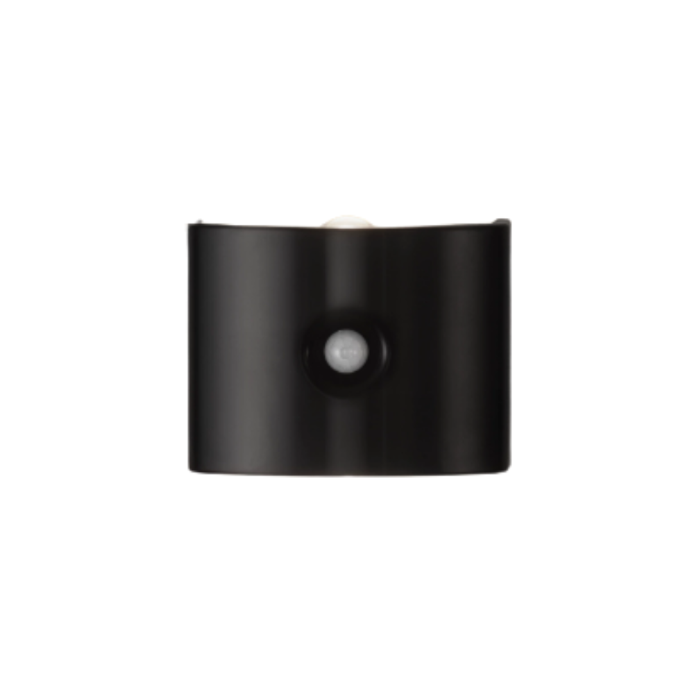 Curved Black Up & Down Motion Sensor Light